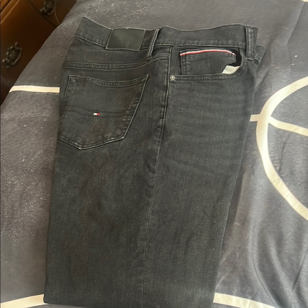 Tommy Hilfiger Men's Black Jeans